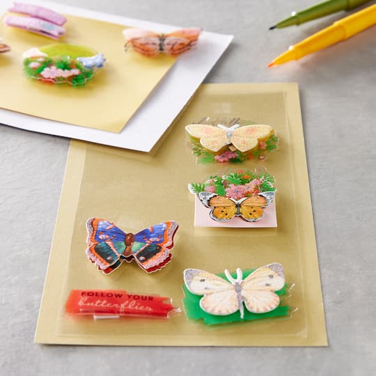 Butterfly Stickers by Recollections